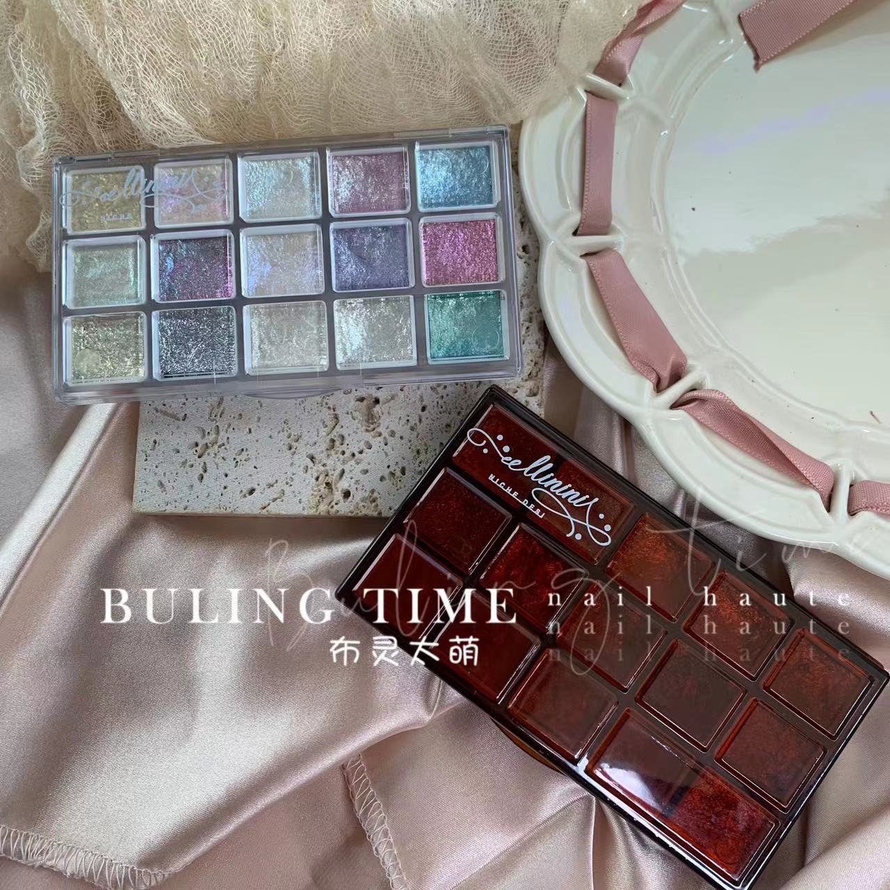 布灵太萌 布灵泥集合盘  春夏秋冬系列 美甲素材