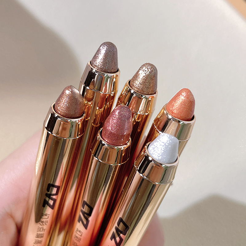 懒人眼影笔防水不晕染高光双头眼影棒卧蚕阴影脸部提亮珠光学生