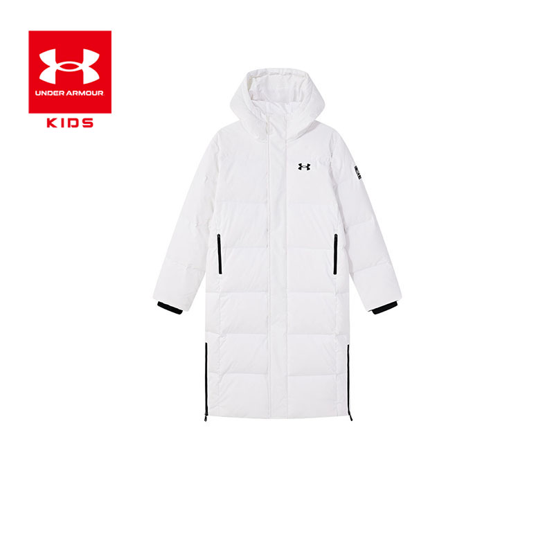 安德玛童装男女冬季加厚长款羽绒服保暖锁温休闲羽绒244106131