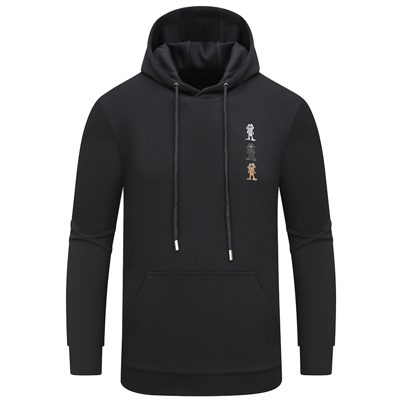 RN23瑞男式春秋长袖卫衣 连帽百搭商务休闲上衣 时尚都市