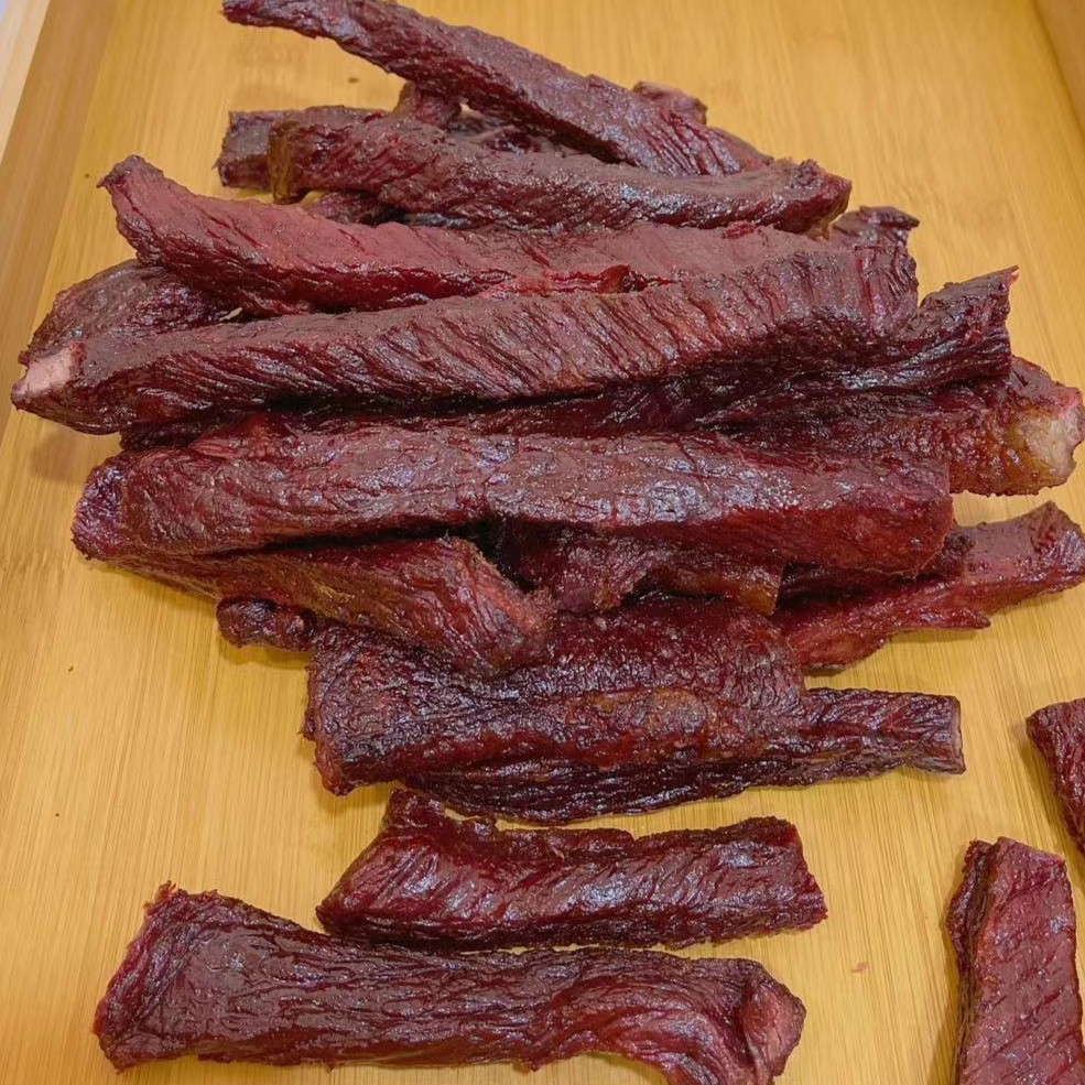 牛馋棒炭烤风干牛肉干原味主推500克
