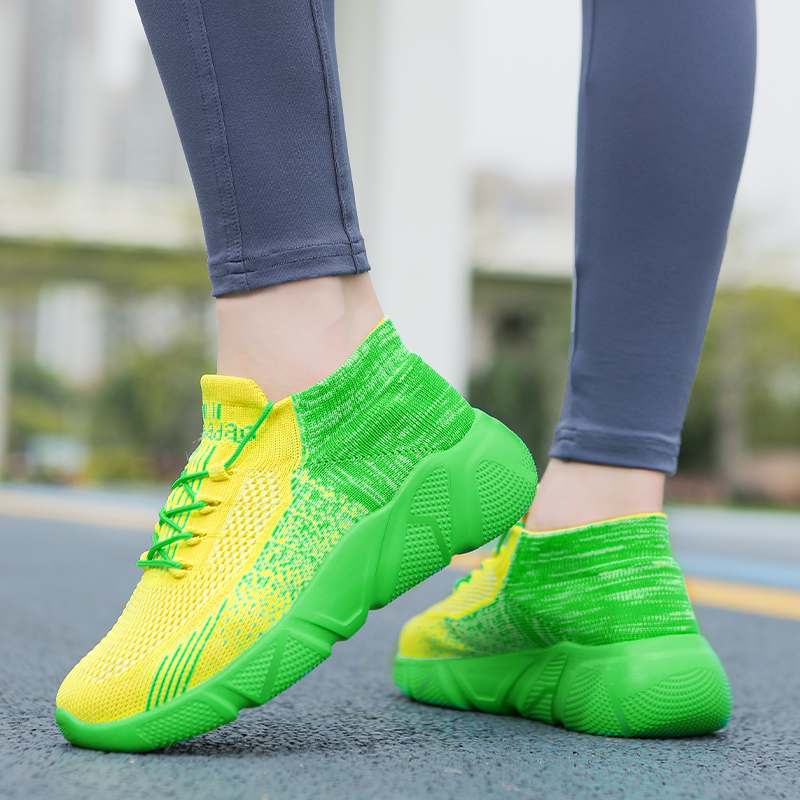 牛霸道 新款夏季健身鞋曳舞鞋男女同款鞋跑步广场跳舞鞋23105透气