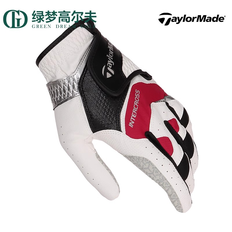 Taylormade泰勒梅高尔夫男士手套透气左右单只golf防滑耐磨手套