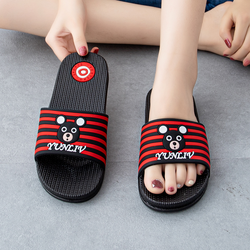 2025夏季拖鞋女外穿厚底拖鞋洗澡浴室防滑家用情侣室内沙滩凉拖鞋