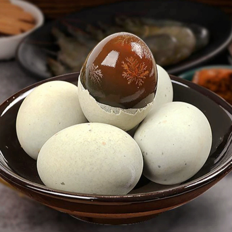 金松【厂家补贴】10枚600g20枚1200g溏心松花蛋 无铅工艺 鸭蛋腌制