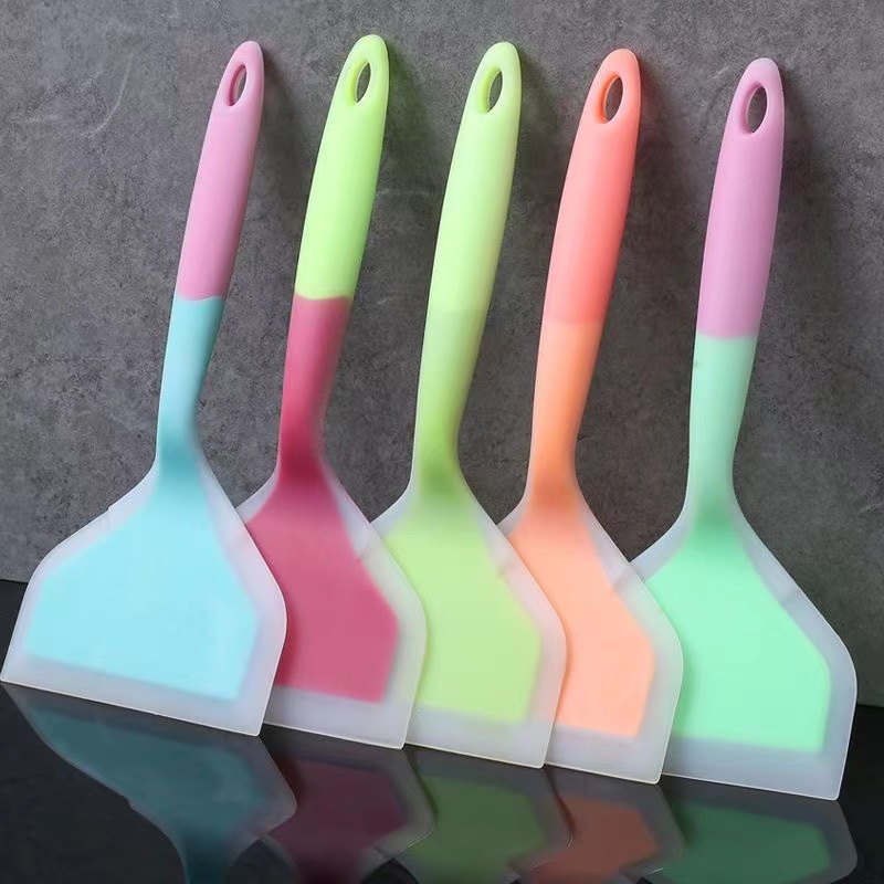 耐高温玉子烧锅铲硅胶铲不粘锅专用铲子鸡蛋平底煎锅铲