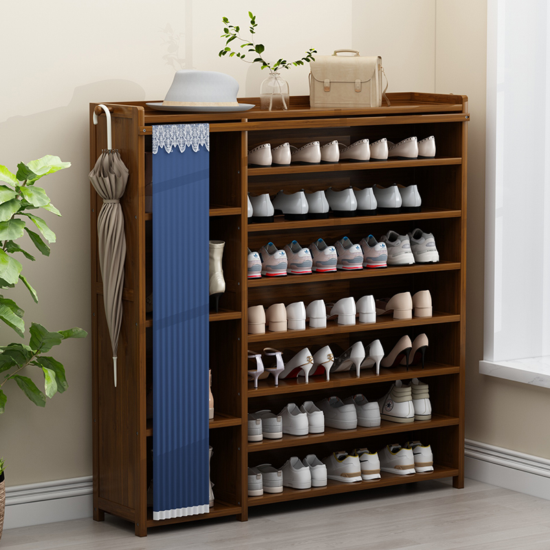 过早鞋架子简易多层防尘鞋柜家用出租房门口收纳置物经济型大容量