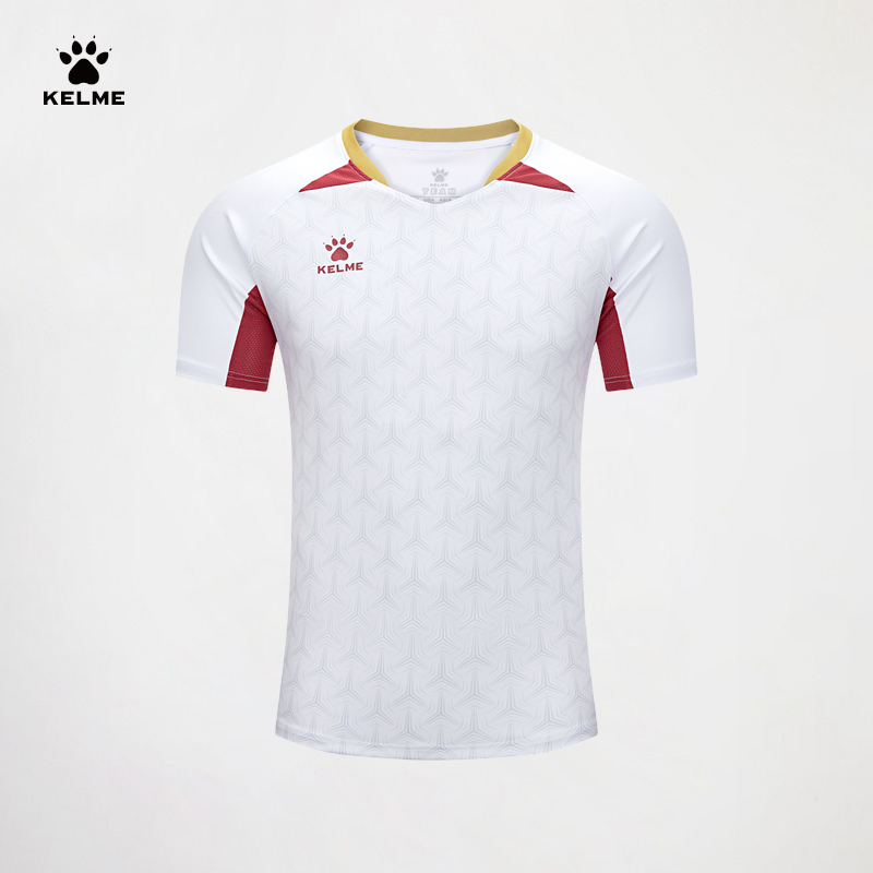 KELME卡尔美精选短袖流光风训练服足球跑步成人儿童定制比赛服
