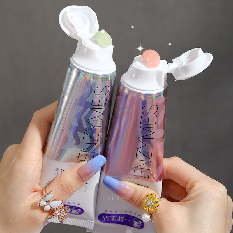 【拍一发三】酵素牙膏清新口气护理去黄洁白漱口不含氟果味通用护龈