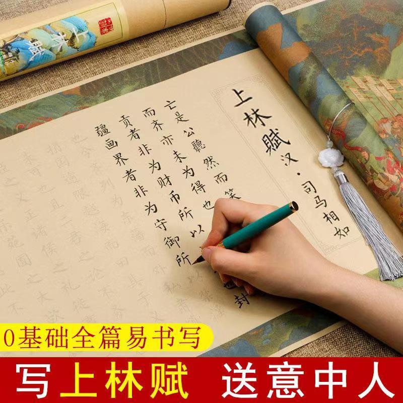 上林赋5米长卷完整版520上林赋卷轴全篇钢笔式毛笔小楷书法零基础