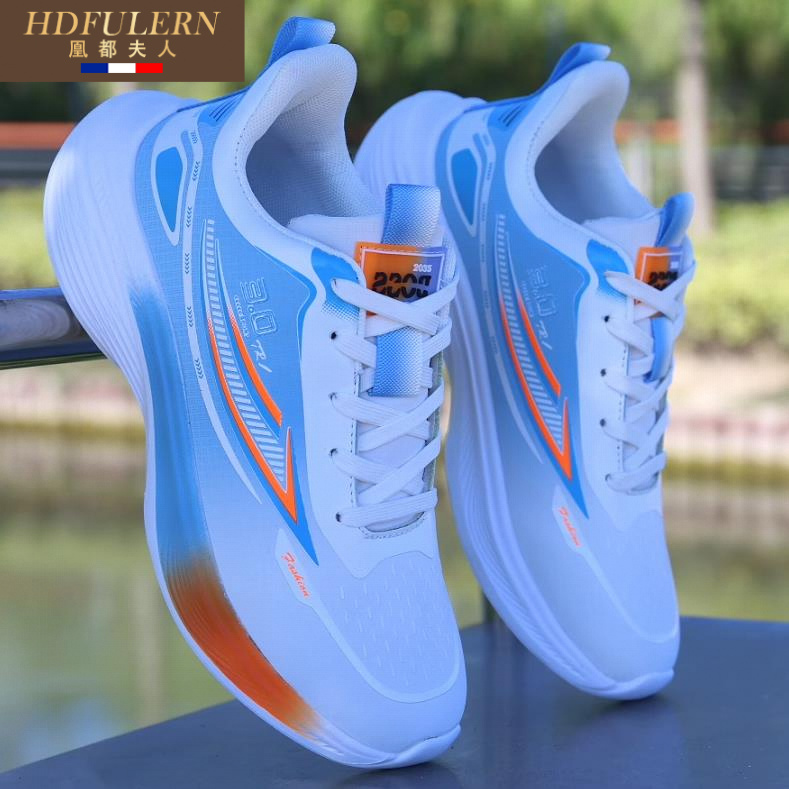 2025新款舒适休闲鞋男款夏季百搭轻便软底青年跑步鞋男鞋透气开车