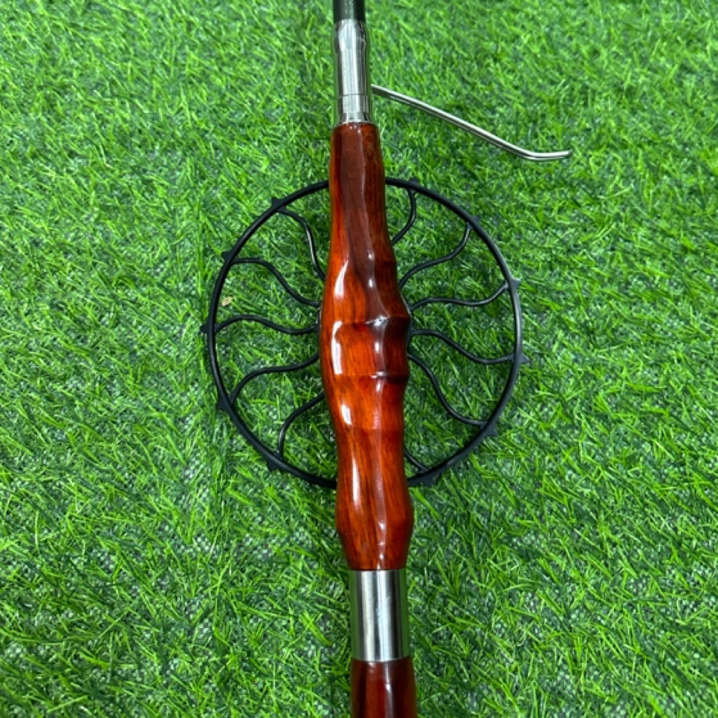 校长红花莉甲鱼枪套装：航空铝盘 新款杆坯 中性 中硬 哑光黑 彩色