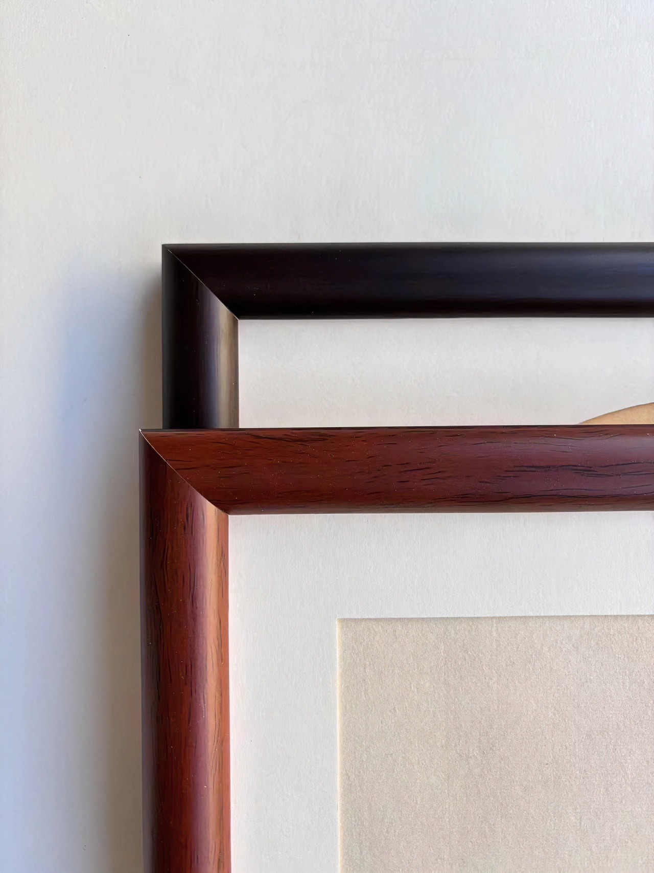 （可定制）2530实木材质国画书法软卡画框装裱3850606880