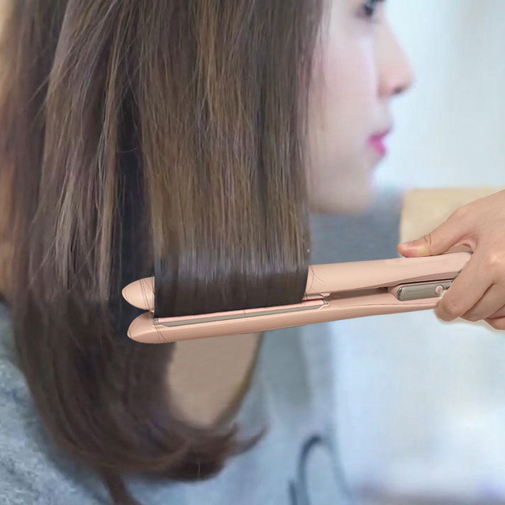 夹板直卷两用持久定型直板夹不伤发负离子护发学生宿舍可用卷发棒