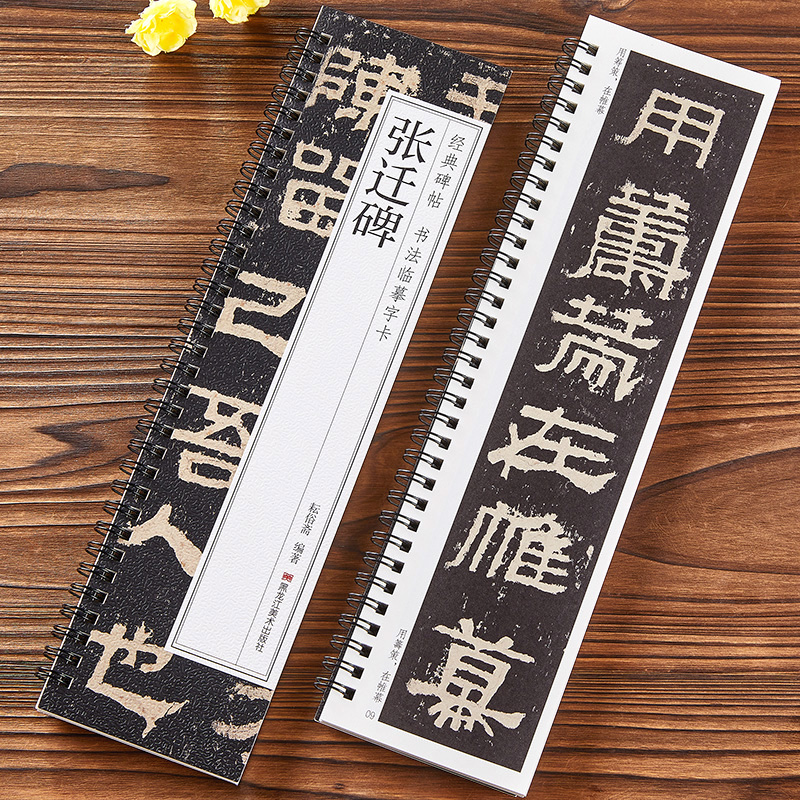 张迁碑隶书字帖书法临摹字卡原大版汉代经典碑帖近距离对临入门活