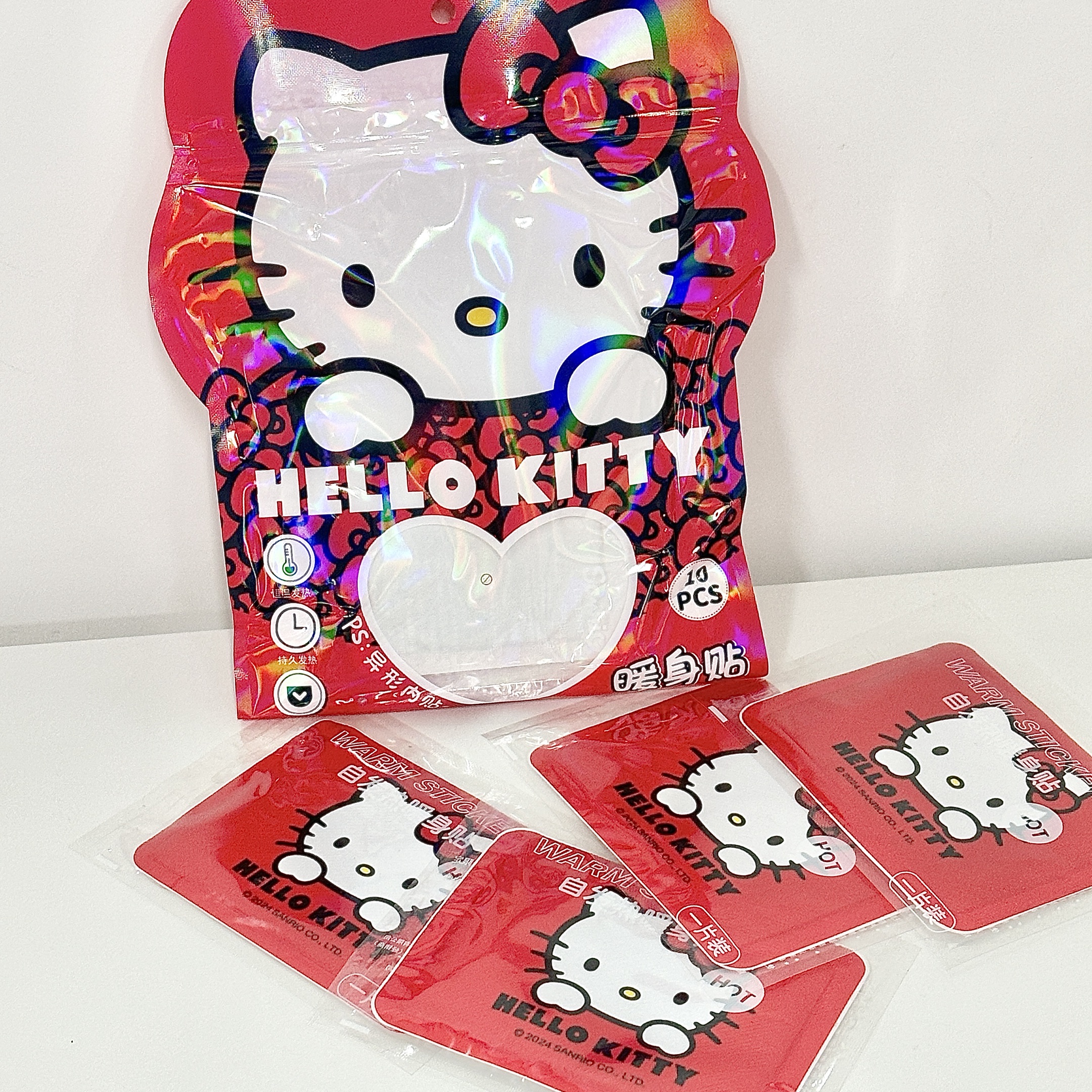 三丽鸥正版授权家族系列自发热暖贴保暖身贴暖宝宝凯蒂猫美乐蒂