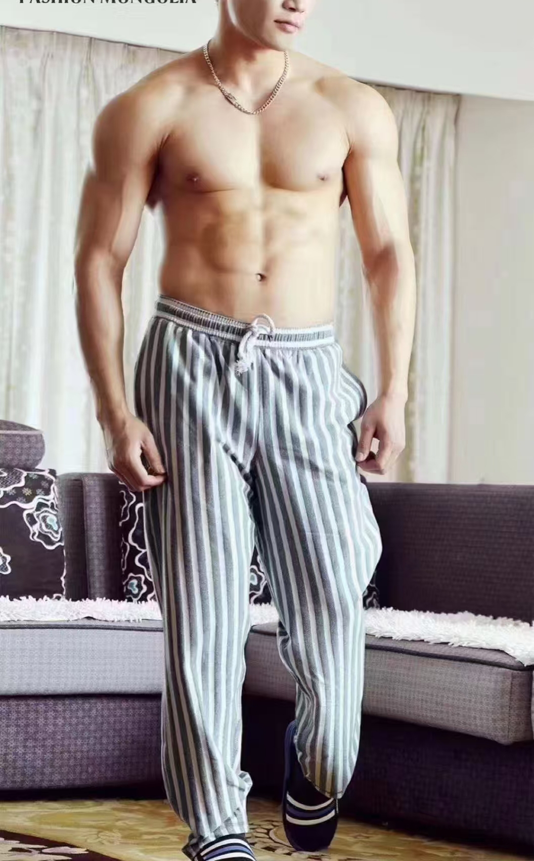 爱随蒙古族摔跤骑马运动裤