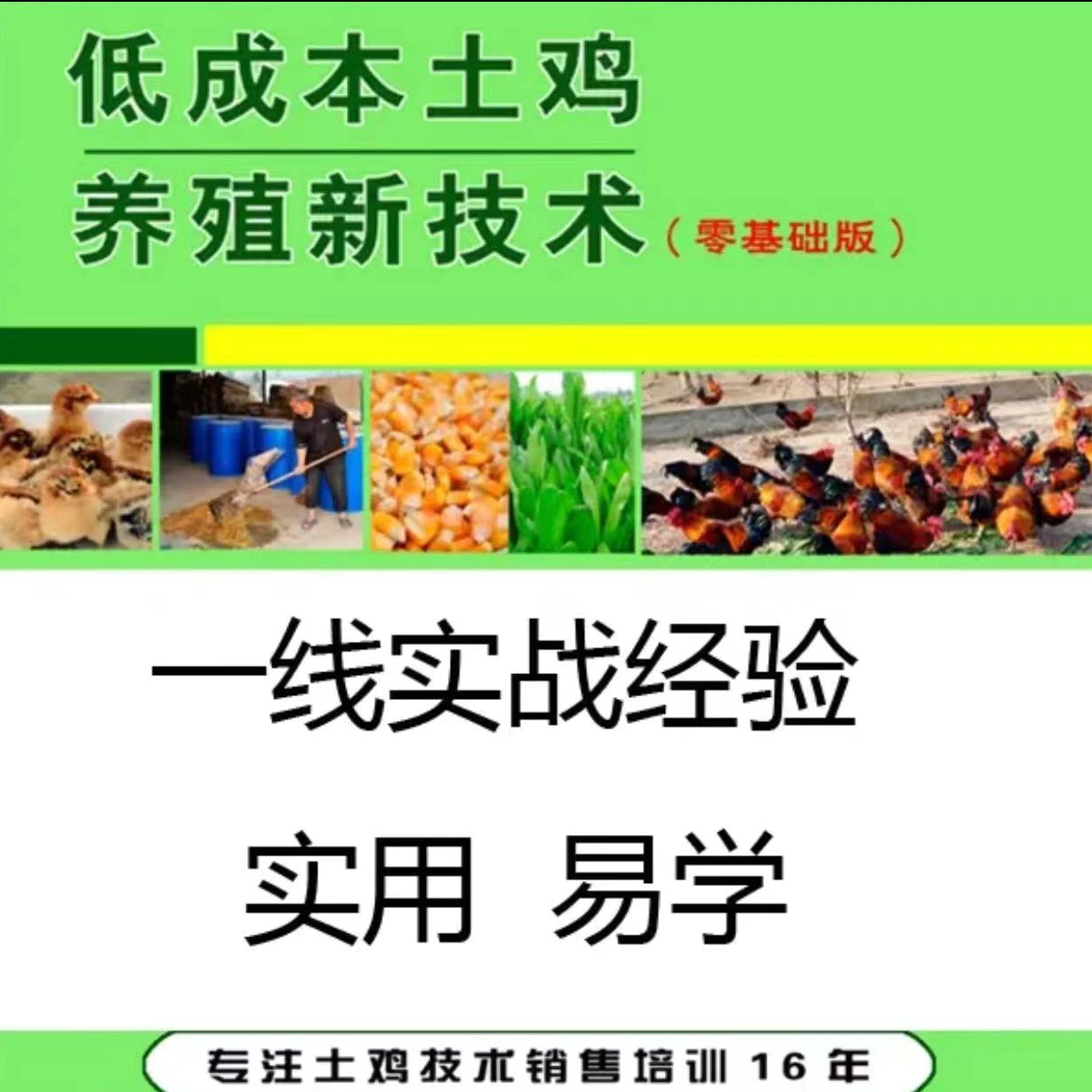 木子李教您低成本养土鸡技术培训