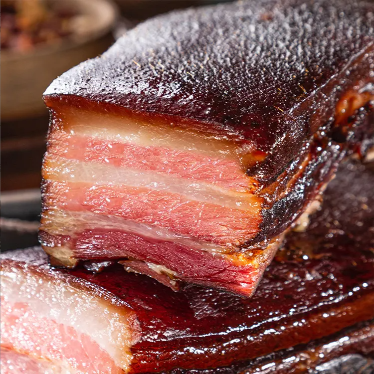 五花腊肉冈木果木古法熏制农家风味