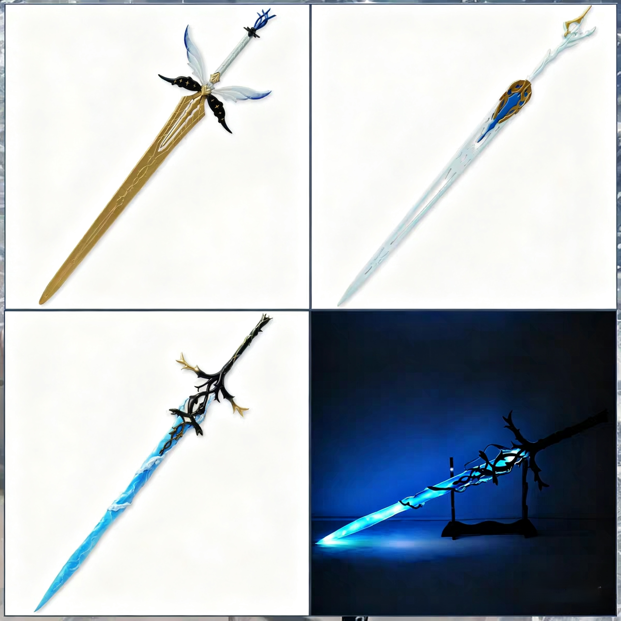 可发光 鸣潮 卡提希娅cosplay道具武器大刀剑 共鸣回响芙露德莉斯