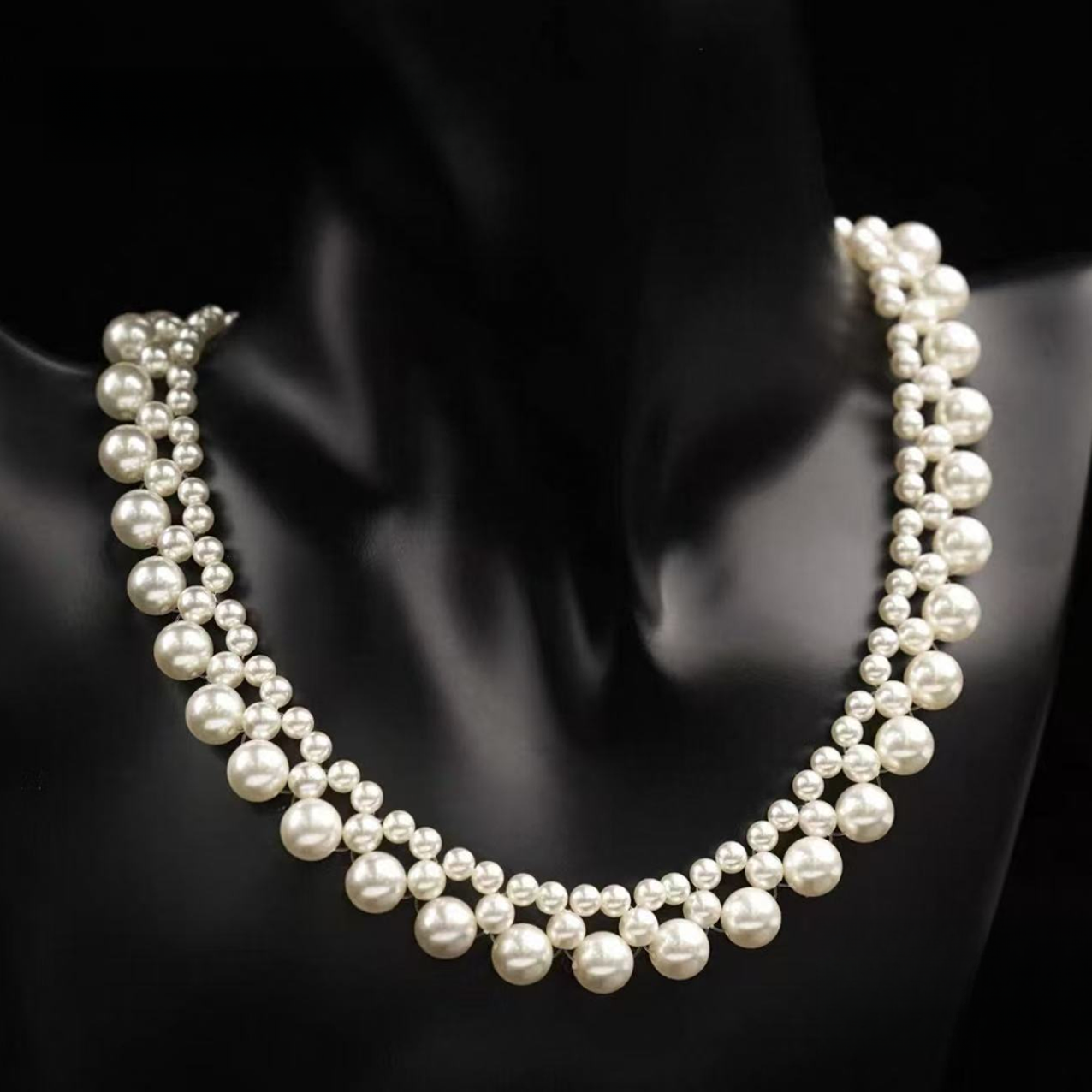 铜合金仿珍珠项链 【容儿专属】项链颈链简约气质时尚超轻韩版