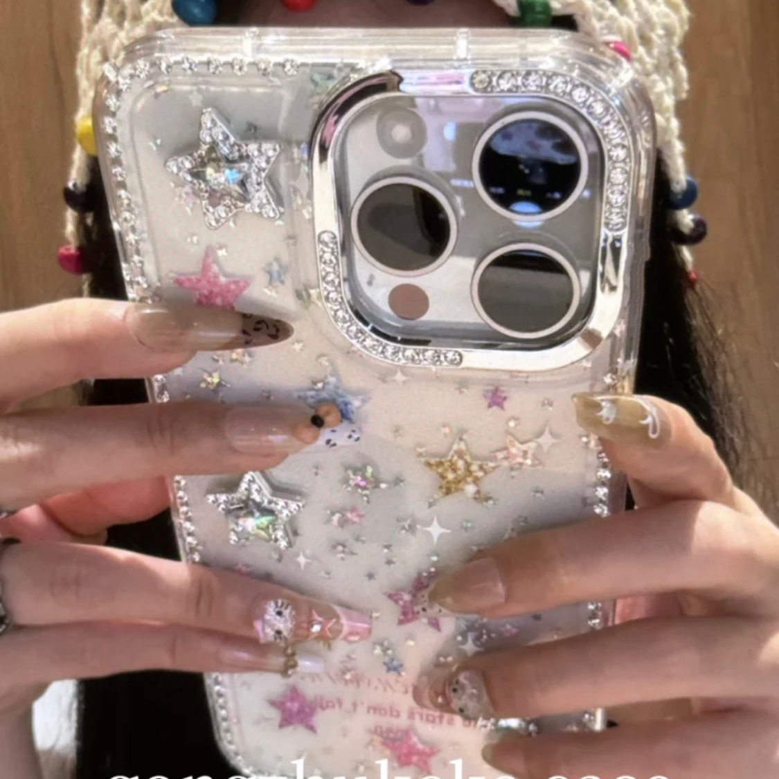 飞虎胜五彩五角星适用于iPhone16plus手机壳苹果15promax少女14套