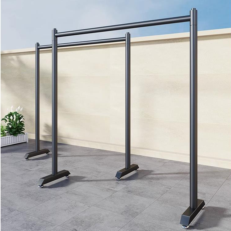 挂肉专用架子家用挂晒猪肉腊肉晾晒杆卖香肠的支架阳台钢管晾肉架