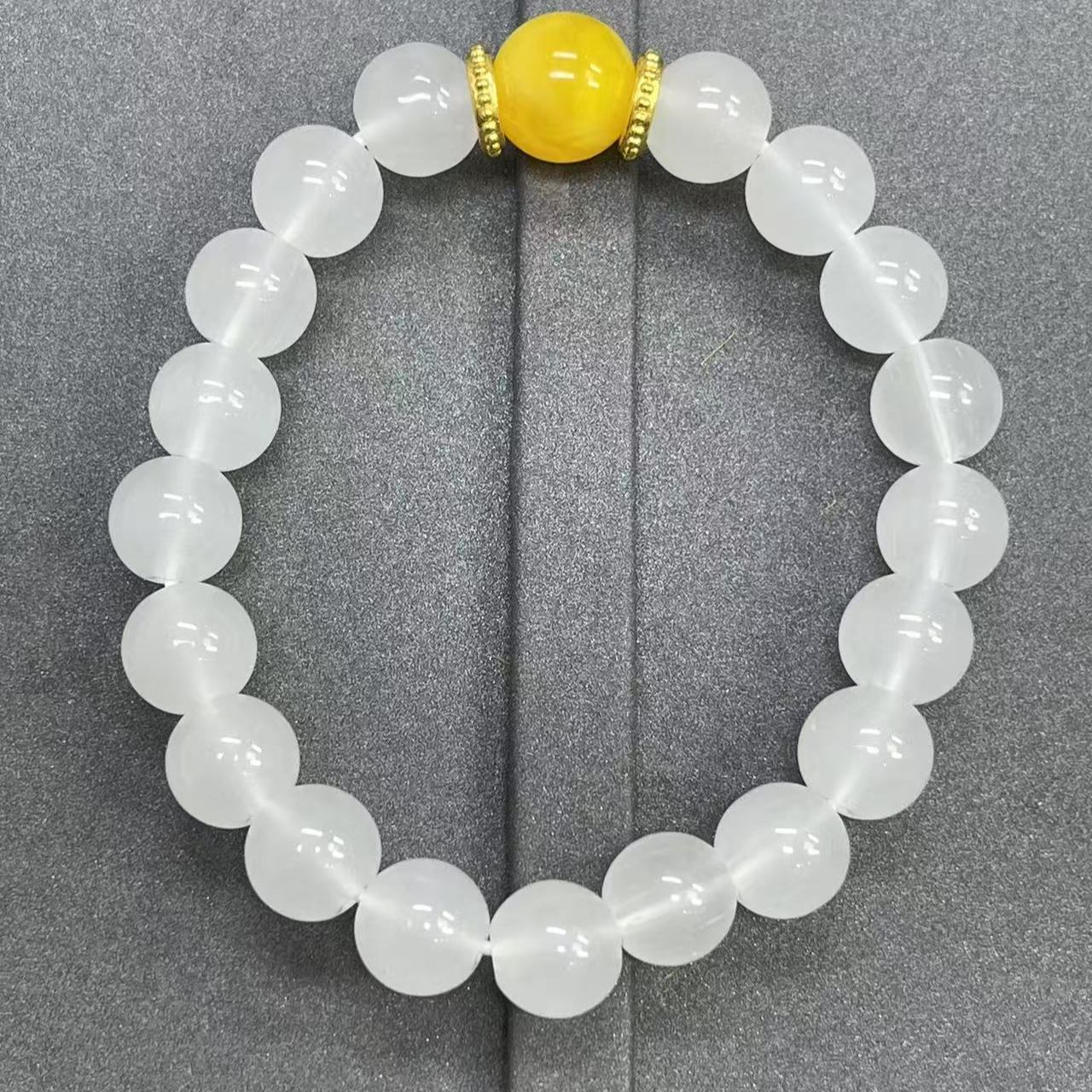 甄选白手串单圈1007