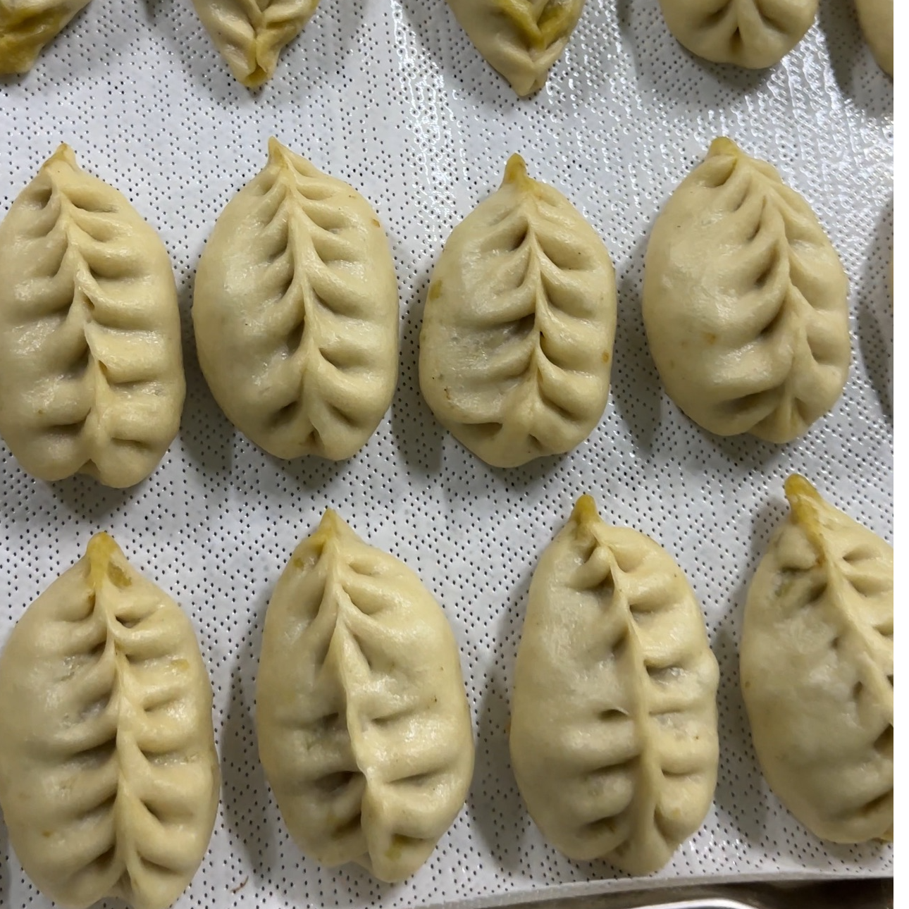 农家手工包子蛋白肉馅料零添加冷链发货