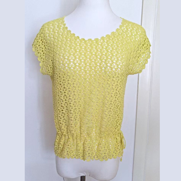 蝴蝶花套头衫钩织视频教程（苹果端）