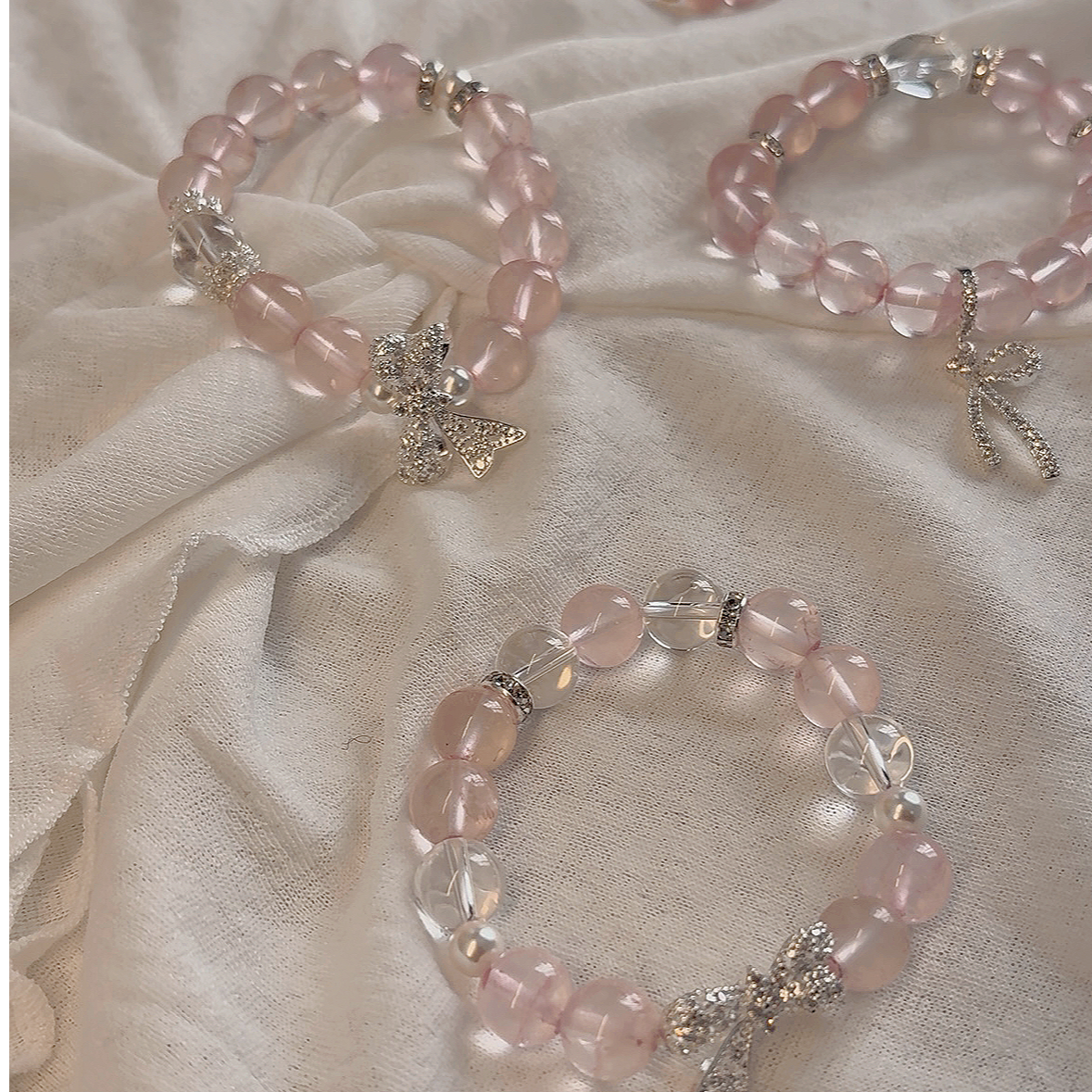 【今天多云】天然水晶手串手链扣数字拍详情请联系客服