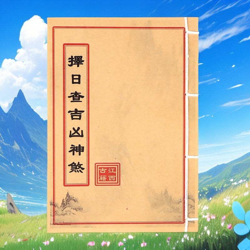 择日查吉凶神煞 手工线装 民间古籍