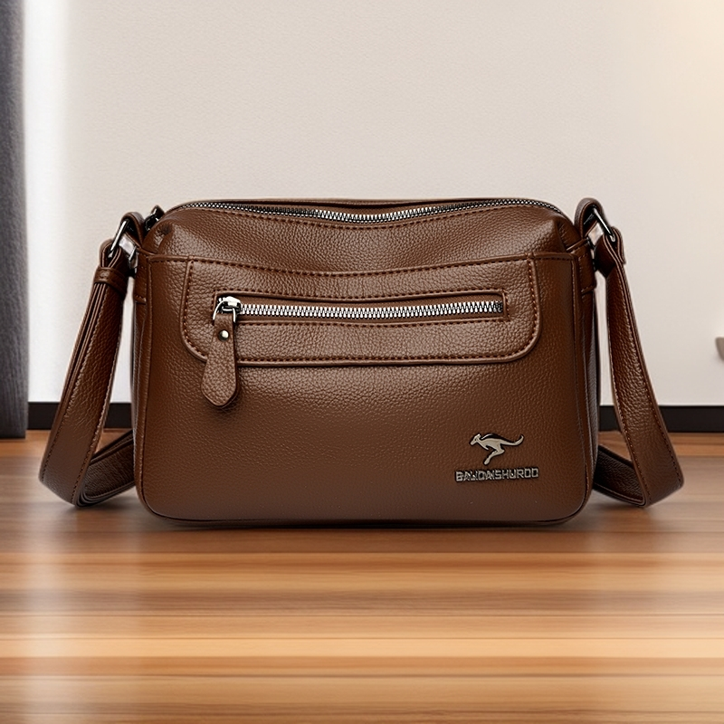 正品专柜女包2025新款斜挎包时尚百搭中年女士包包简约休闲单肩包