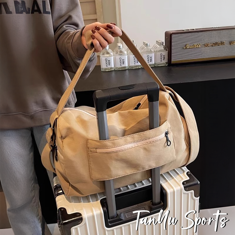 探屿旅行包可套拉杆箱手提短途行李配包女时尚轻便高颜值小收纳袋