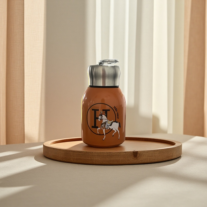 【中環专享品牌清-D】新爱马仕橙（300ML）316不锈钢保温杯便携小胖丁