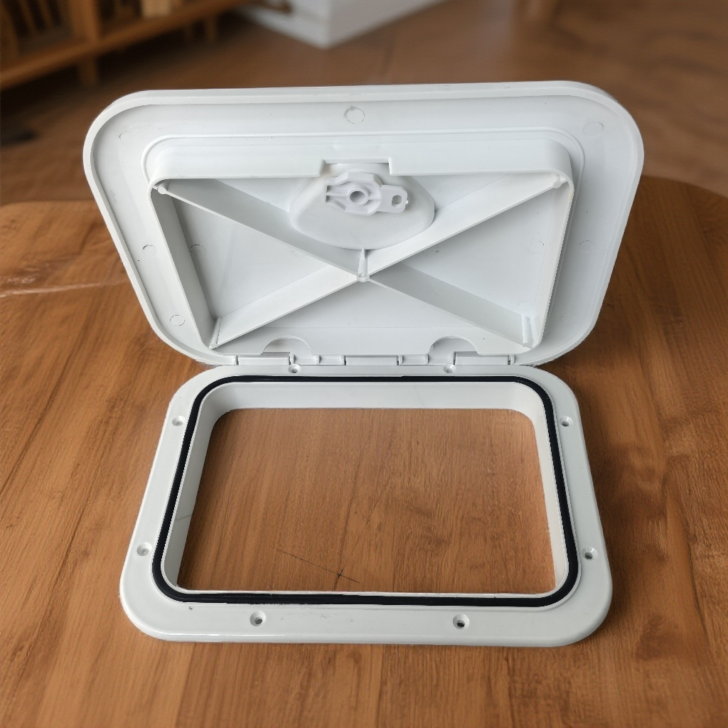 吨桶盖密封折叠塑料箱盖家用吨桶加装盖长方形吨桶盖子单卖开桶盖