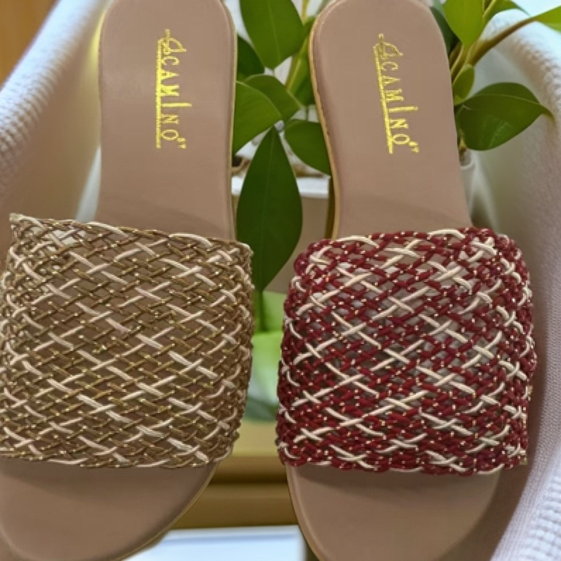 菲律宾新款时尚网拖鞋