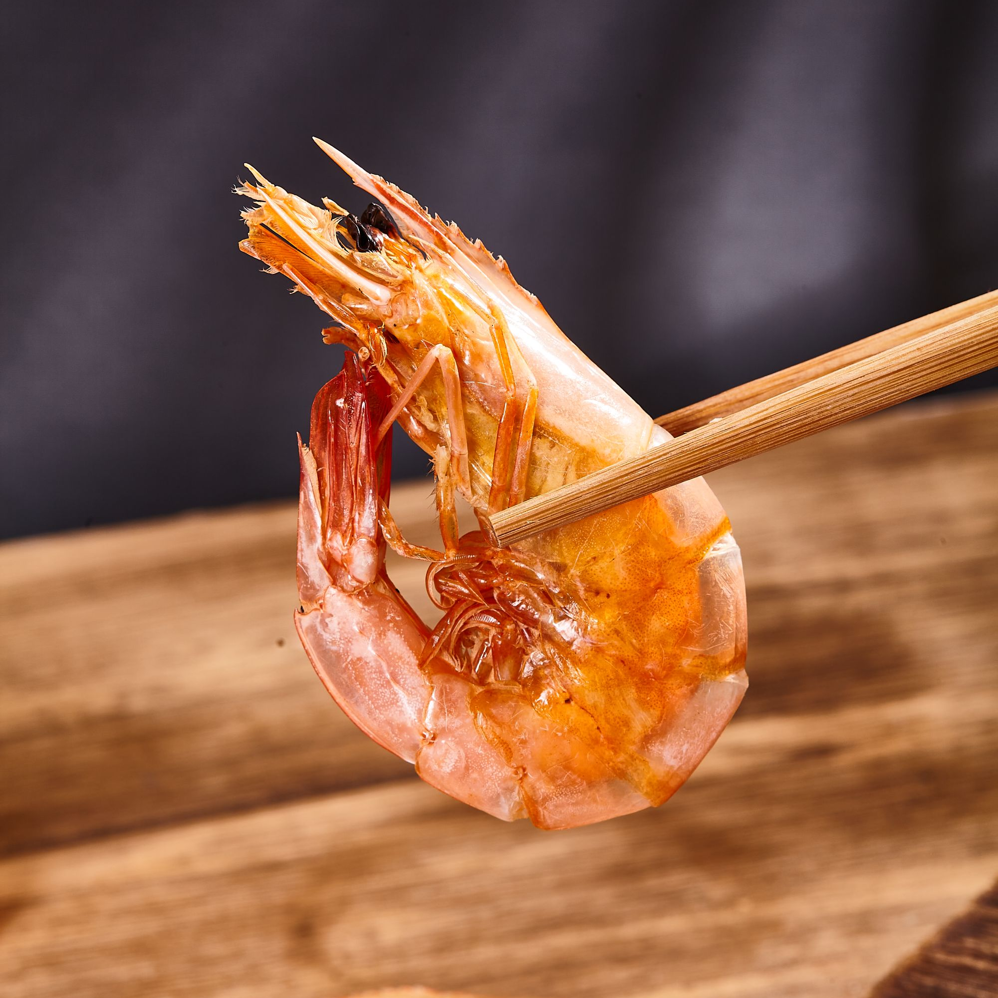 【峰旭】渤海即食烤虾干 盐田虾海水虾烤制九成干 健康零食冷冻保存