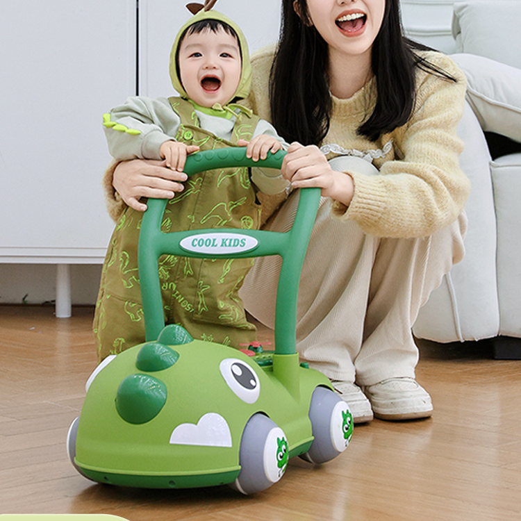 恐龙学步车专属童车学走路科学走路小车车玩具0-3