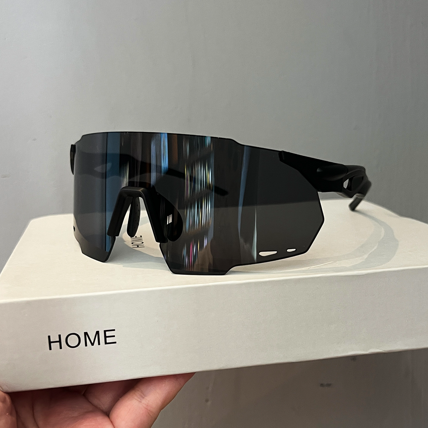 户外墨镜运动登山滑雪骑行眼镜男女变色日夜两用遮阳太阳眼镜大框