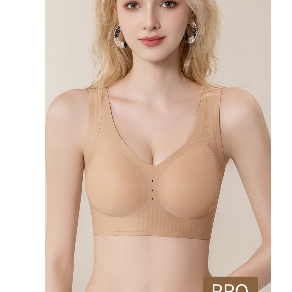 收副乳无痕薄聚拢文胸漫画胸内衣美背柔软舒适调整型