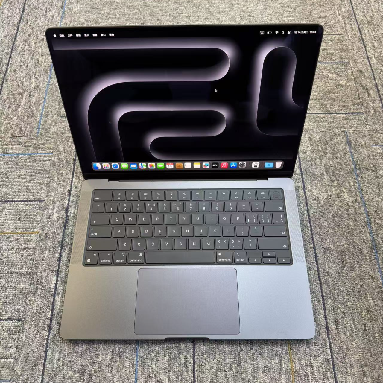 准新品 Apple/苹果 24款14.2寸 M4 Macbookpro A3112苹果笔记本