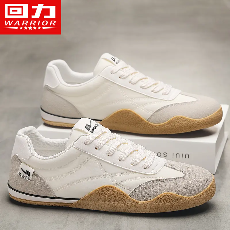 回力男鞋秋季新款德训鞋平底男士休闲帆布鞋低帮软底轻便阿甘板鞋