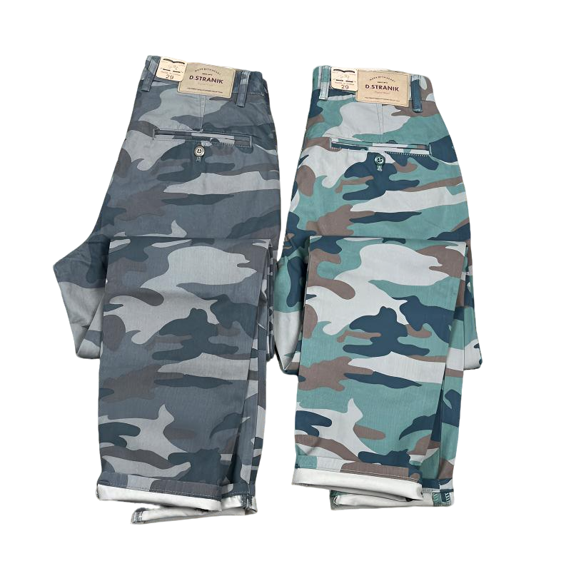 1074重磅美式复古宽松迷彩裤秋冬男士纯棉休闲裤直筒工装裤长裤男