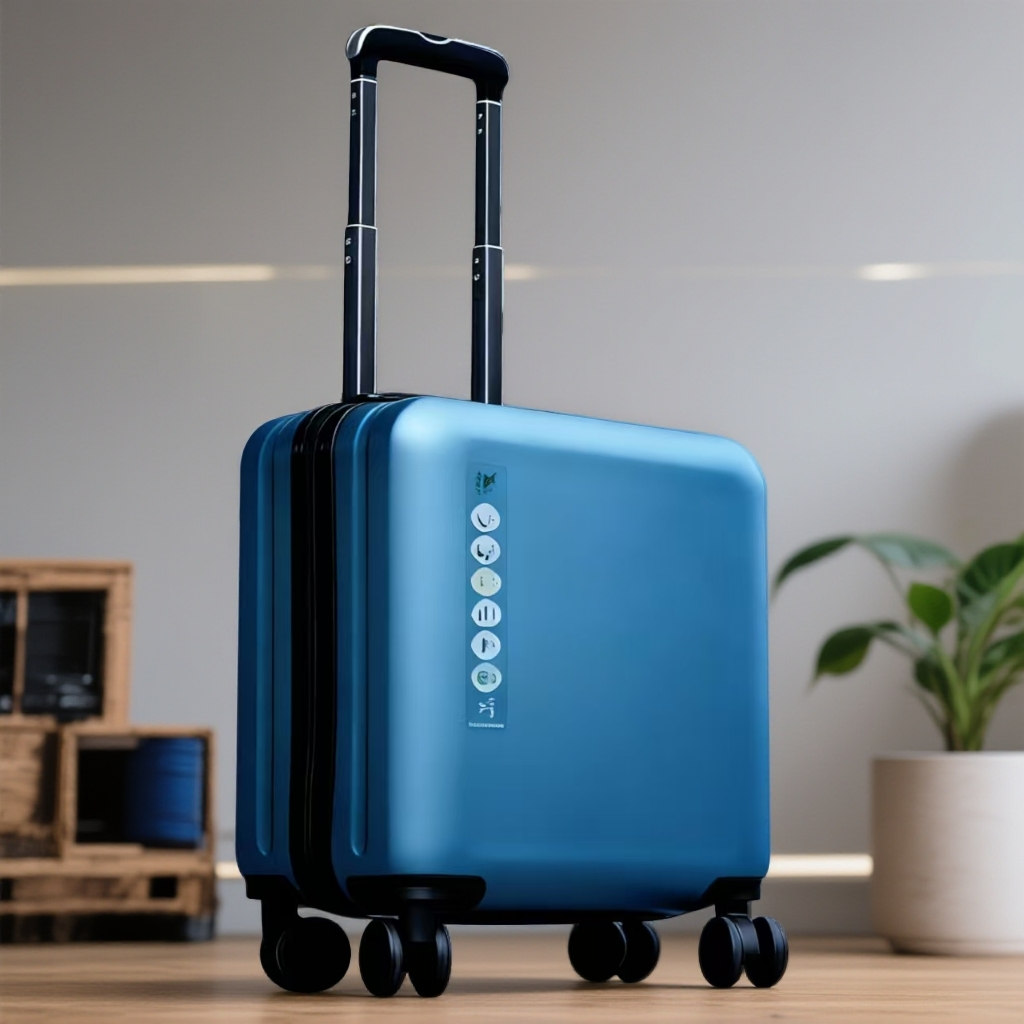 20寸纯PC登机箱密码箱万向轮轻便高端商务18寸拉链拉杆箱行李箱