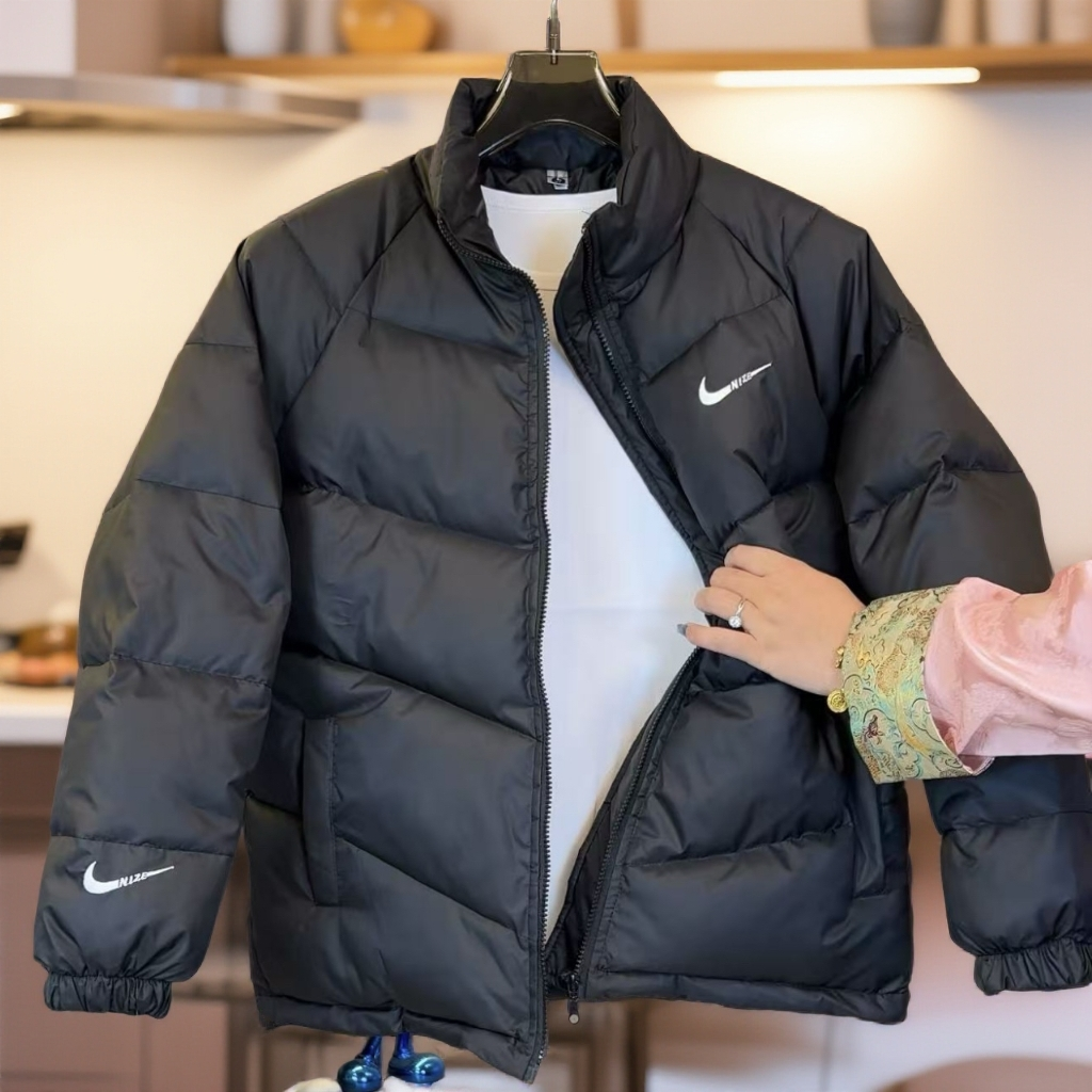 9992冬季新款立领加厚保暖百搭刺绣时尚休闲棉衣外套