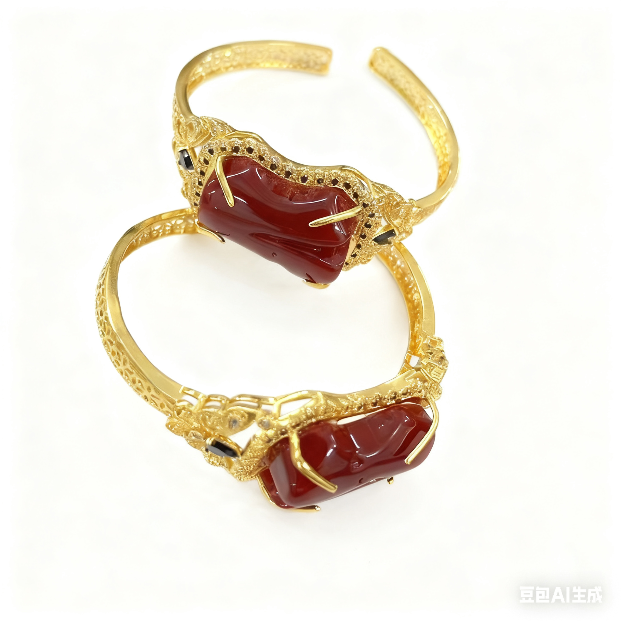 铜合金锆石项链 铜合金黄铜锆石藏式新款民族风气质显白可调大小