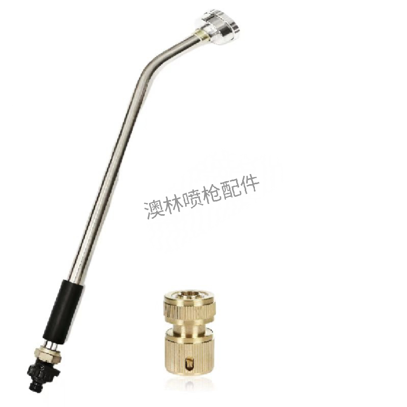 家用轻便小巧园艺塑料高压浇水不锈钢长杆浇菜花洒灌高压打药神器