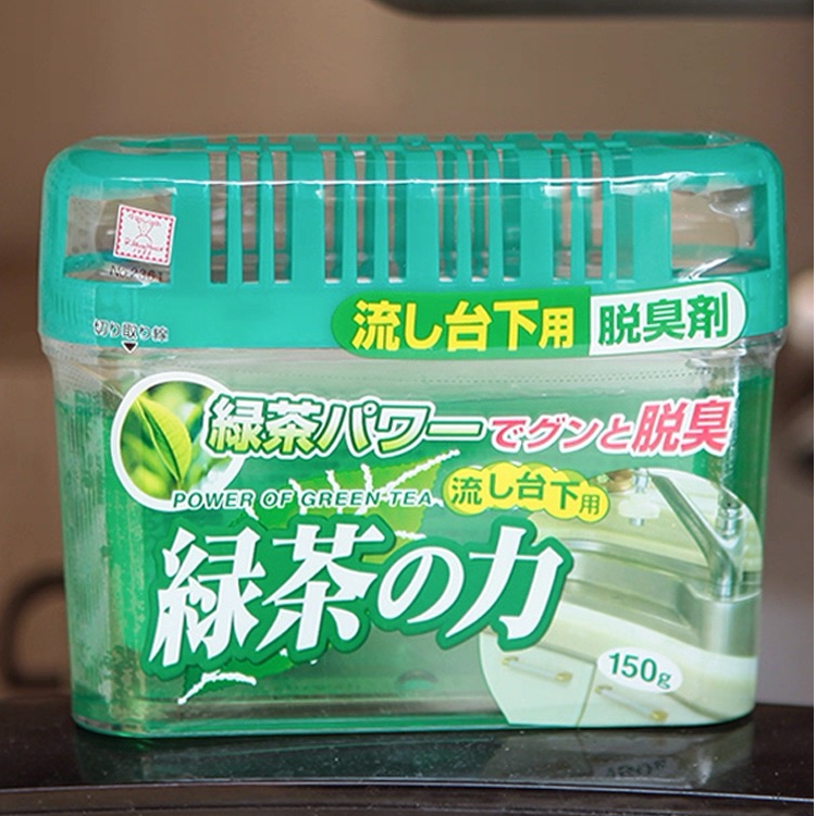 日本除臭神器下水道除味剂活性炭衣柜橱柜凝胶持久留香除异味