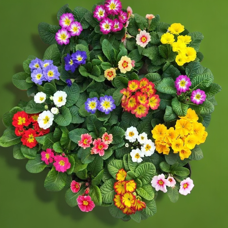 【三盆发货包邮欧洲玫瑰报春】懒人盆栽室内多年生耐寒开花好带花苞